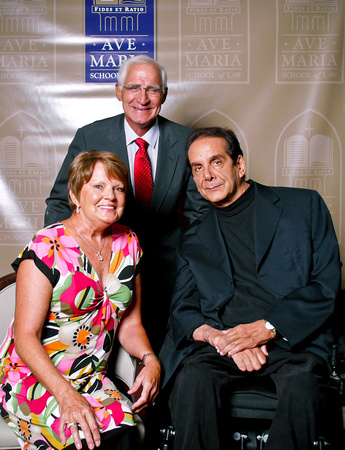 Barbara and Steve Slaggie with Dr. Krauthammer