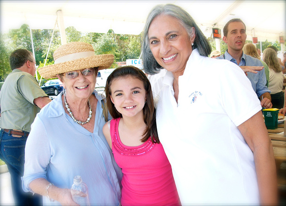 Susan Manion with JoAnne Kuehner and Sabrina Ficarra