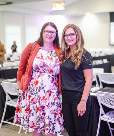 Amber Barr with Staff